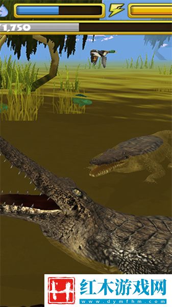 水下鳄鱼模拟器免费手机版：化身鳄鱼勇闯水下迷宫，保卫领地生存！